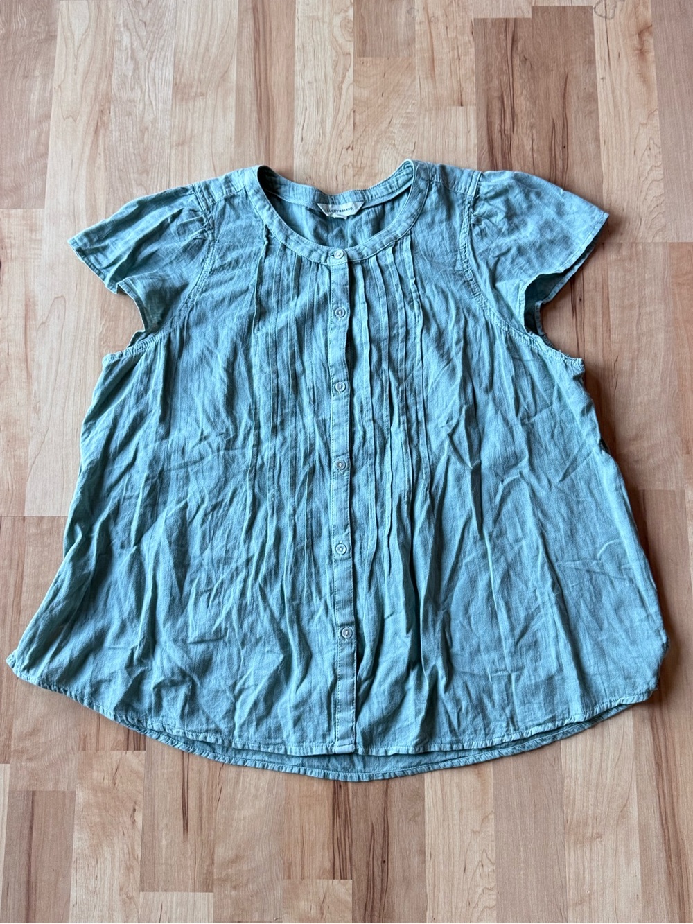 Lucky Brand size medium green blouse